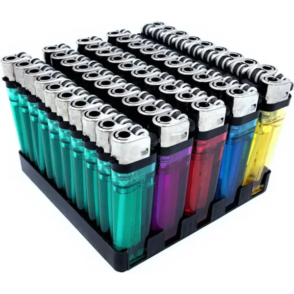 Caja de Mecheros Desechables – Encendedores no recargables para uso diario
