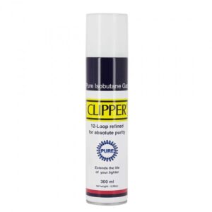 Gas Clipper Pure 300ML – Isobutano Ultra Refinado para mecheros recargables