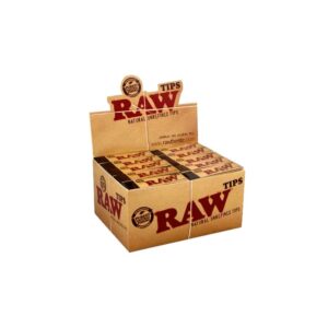 Caja de RAW Tips – Boquillas de cartón natural para liar